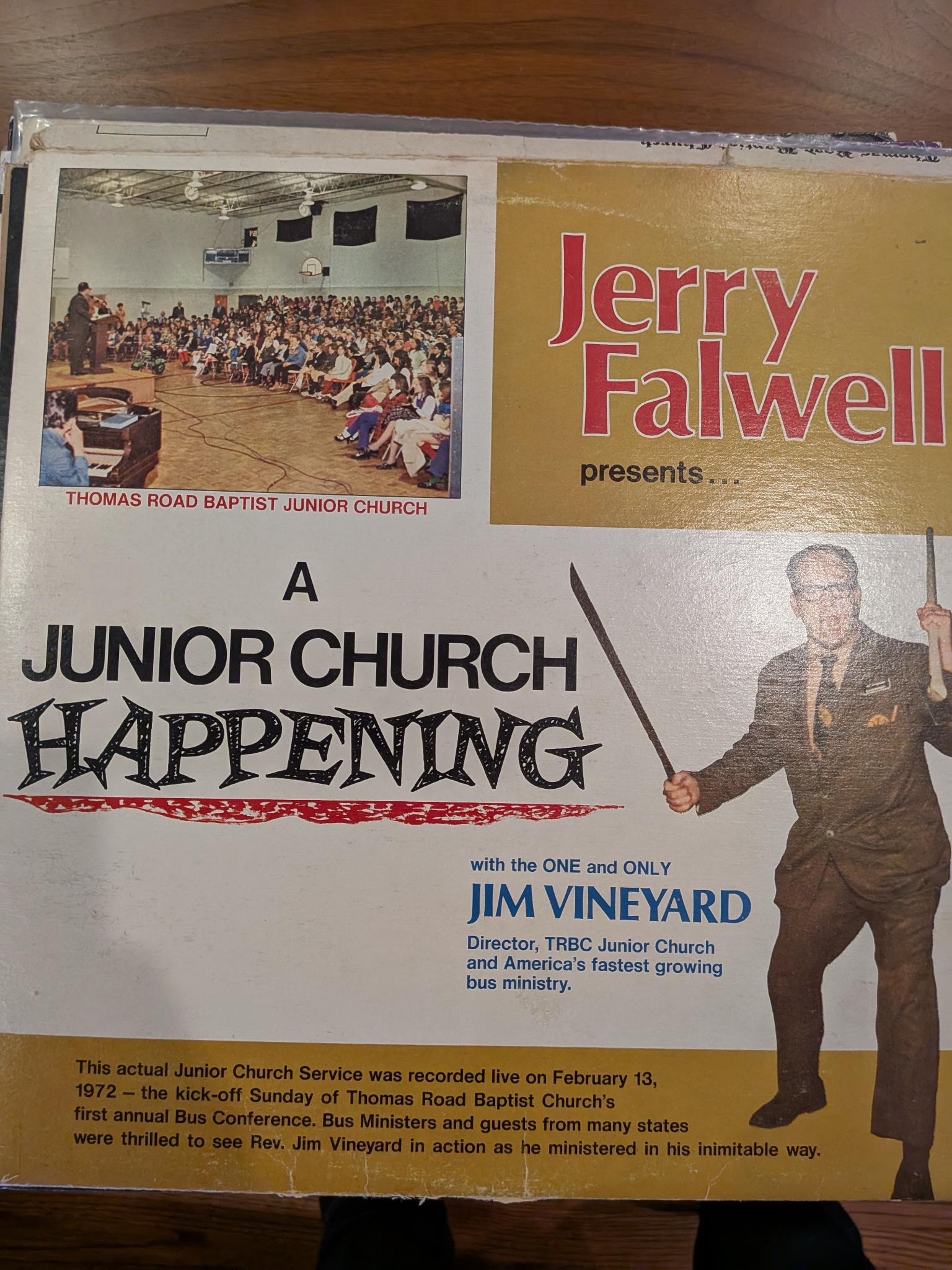 Jerry Falwell - A Junior Church Happening