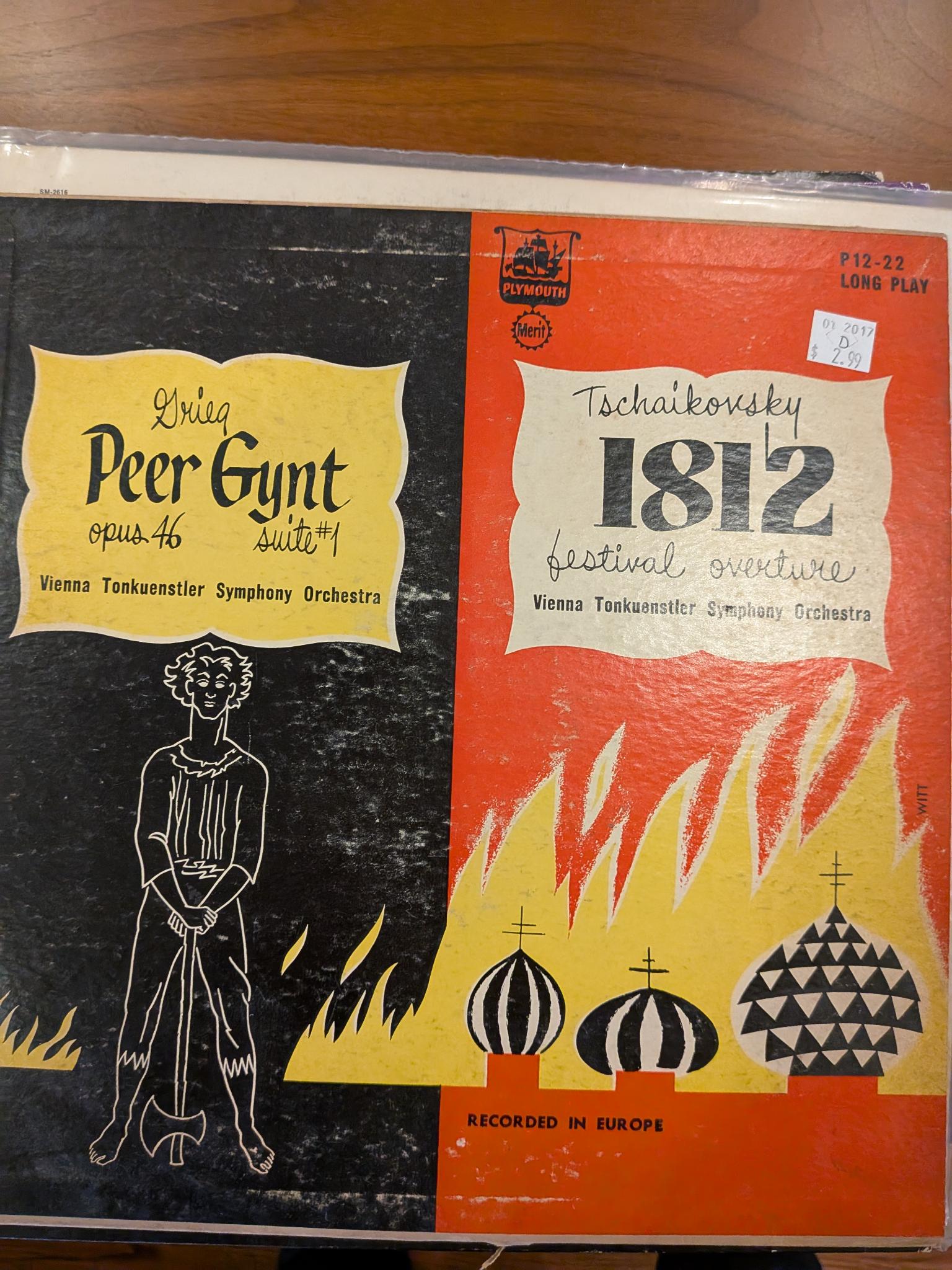 Grieg / Tchaikovsky - Peer Gynt Suite / 1812 Festival Overture